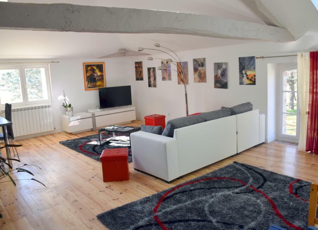 Domaine La Barre Dun-sur-Auron Bagian luar foto